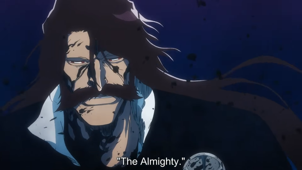 Yhwach, wielder of The Balance at night